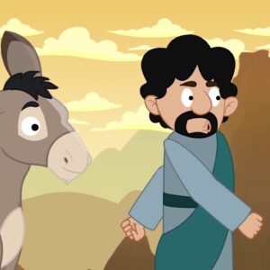 Desenhos Bíblicos -Parábolas de Jesus – O bom samaritano